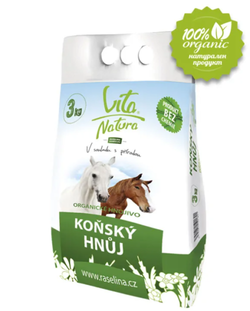 Органичен конски тор Vita Natura - 3кг