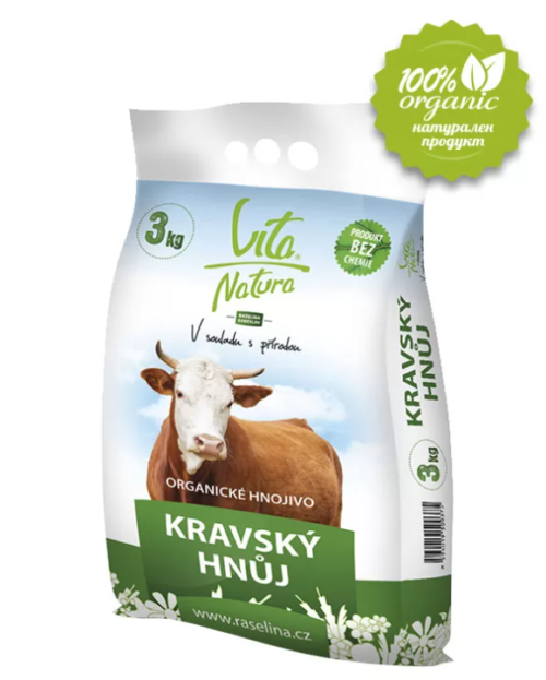 Органичен кравешки тор Vita Natura - 3кг