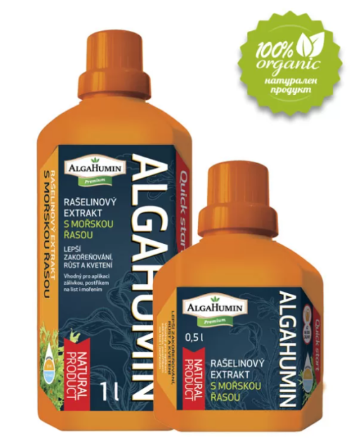Органичен стимулатор на растежа AlgaHumin - 0.500mL