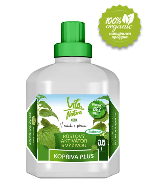 Течен органичен тор Коприва Плюс - 0.500ml