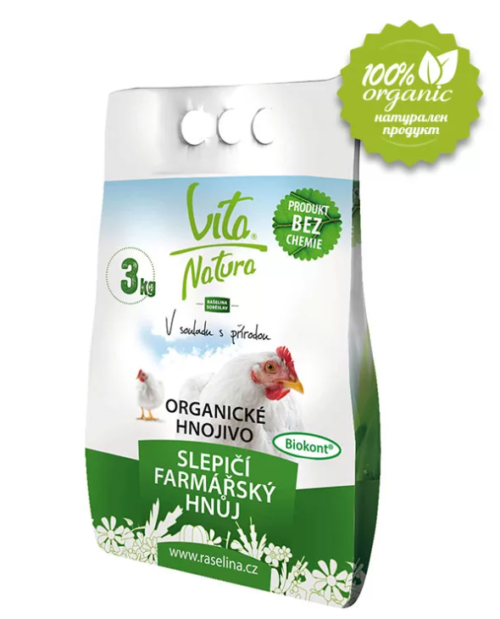 Органичен кокоши тор Vita Natura - 3кг